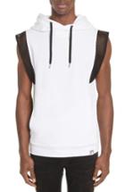 Men's Versace Collection Sleeveless Hoodie - White