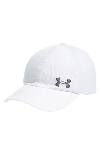 Women's Under Armour Heatgear Cap - White