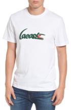 Men's Lacoste Graphic T-shirt (m) - White