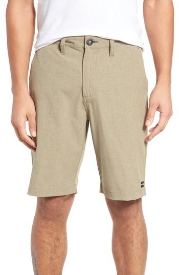 Men's Billabong Crossfire X Hybrid Shorts - Beige