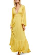 Women's Free People Moon Walking Maxi Dress - Yellow