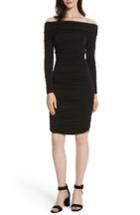 Women's Elizabeth And James Blaise Off The Shoulder Ruched Dress