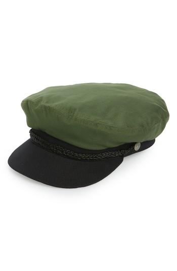 Men's Brixton Fiddler Fisherman Cap - Green
