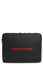 Marc Jacobs Logo 15-inch Computer Case - Black