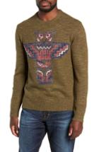 Men's Michael Bastian Intarsia Totem Pole Sweater