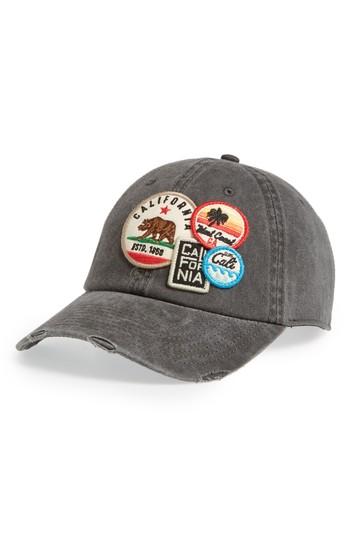 Men's American Needle Iconic California Ball Cap - Black