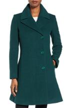 Women's Charles Gray London Skirted Wool Blend Coat