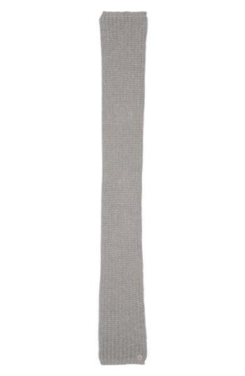 Women's Moncler Waffle Knit Scarf, Size - Grey