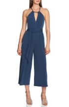 Women's 1.state Halter Neck Crop Jumpsuit - Blue