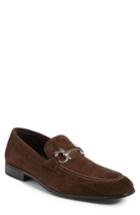 Men's Salvatore Ferragamo Bit Loafer M - Brown