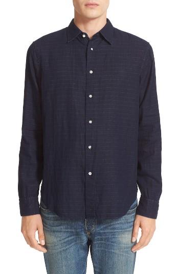 Men's Rag & Bone Beach Trim Fit Double Face Sport Shirt