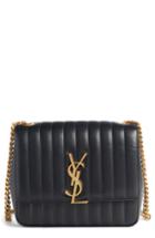 Saint Laurent Large Vicky Leather Crossbody Bag -