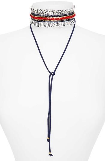 Women's Panacea Frayed Choker