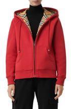 Women's Burberry Hackfall Hoodie, Size - Red
