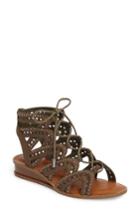 Women's 1.state Maygan Ghillie Wedge Sandal .5 M - Green