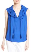 Women's Kate Spade New York Tie Neck Top - Blue