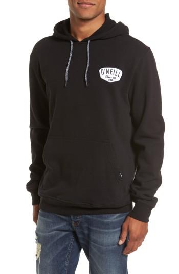 Men's O'neill Shaping Bay Hoodie, Size - Black