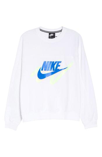 Women's Nike Sportswear Archive Women's Long Sleeve Crewneck Tee - White