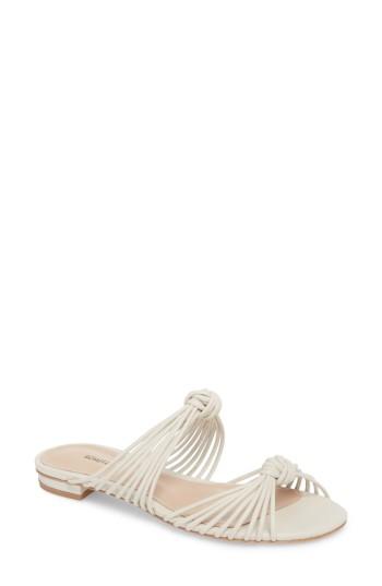 Women's Schutz Nitiely Slide Sandal M - White