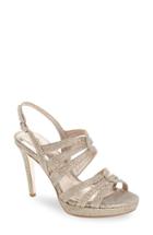 Women's Adrianna Papell 'anita' Evening Sandal M - Metallic