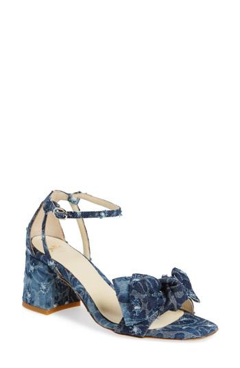 Women's Butter Flower Sandal M - Blue