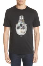 Men's Ps Paul Smith Skull Light Graphic T-shirt - Black