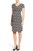 Women's Leota Twist Front Maternity Dress - Beige