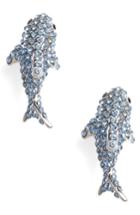 Women's Kate Spade New York California Dreaming Pave Shark Earrings