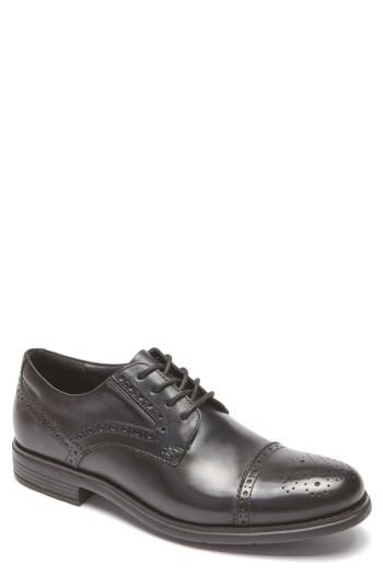 Men's Rockport Tmd Cap Toe Derby M - Black