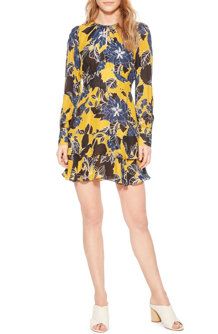Women's Parker Hayley Floral Dress - Yellow