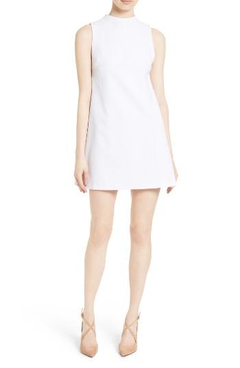 Women's Alice + Olivia Coley A-line Shift Dress - White