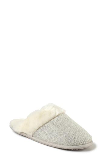 Women's The White Company Textured Felt Mule Slipper