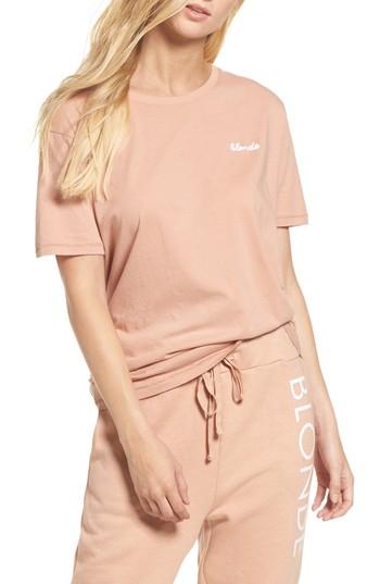 Women's Brunette The Label Blonde Tee - Beige