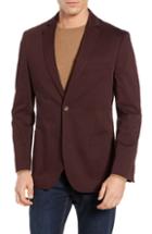 Men's Flynt Regular Fit Stretch Cotton Sport Coat - Red