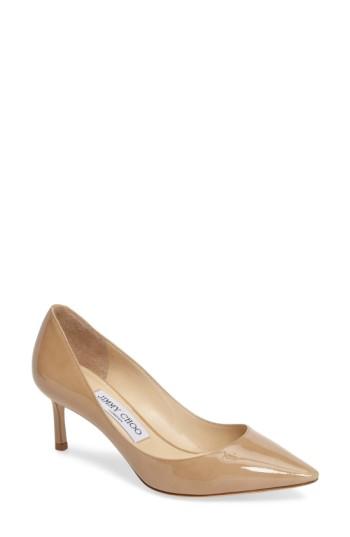 Women's Jimmy Choo 'romy' Pump Us / 34eu - Beige