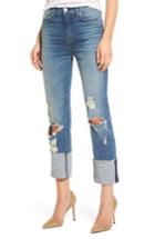 Women's Hudson Jeans Zoeey High Waist Crop Straight Leg Jeans