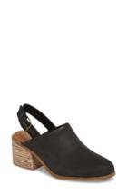 Women's Toms Leila Slingback Sandal B - Black
