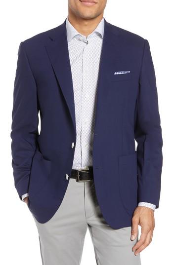 Men's Samuelsohn Garner Classic Fit Wool Blazer R - Blue