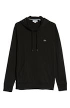 Men's Lacoste Pullover Hoodie (s) - Black