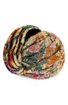 Gucci Situation Floral Jacquard Turban - Metallic