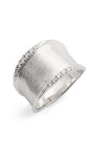 Women's Marco Bicego Lunaria Small Diamond Band Ring
