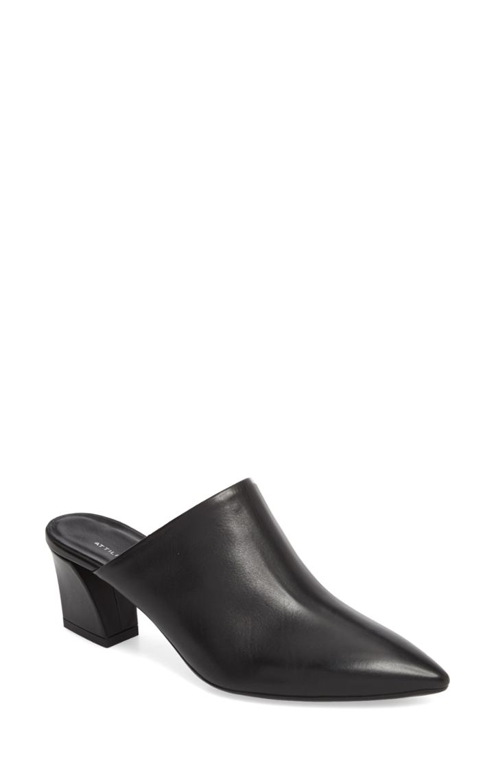 Women's Agl Pointy Toe Mule Us / 36eu - Black