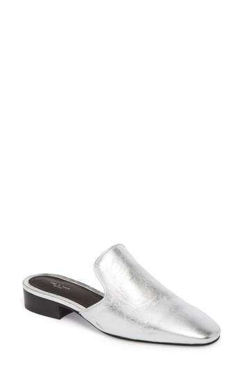 Women's Rag & Bone Luis Mule Us / 37eu - Grey