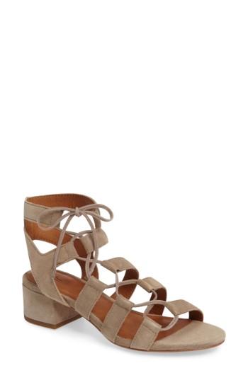 Women's Frye Chrissy Sandal M - Grey