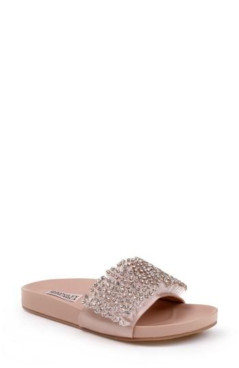Women's Badgley Mischka Horton Crystal Embellished Sandal M - Pink