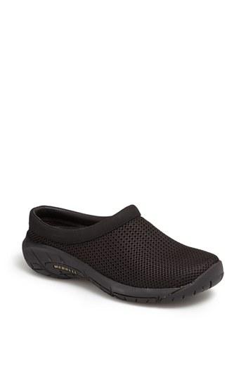 Women's Merrell 'encore Breeze 3' Mesh Clog M - Black