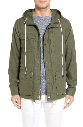 Men's Tommy Bahama Harbor Linen Hooded Jacket