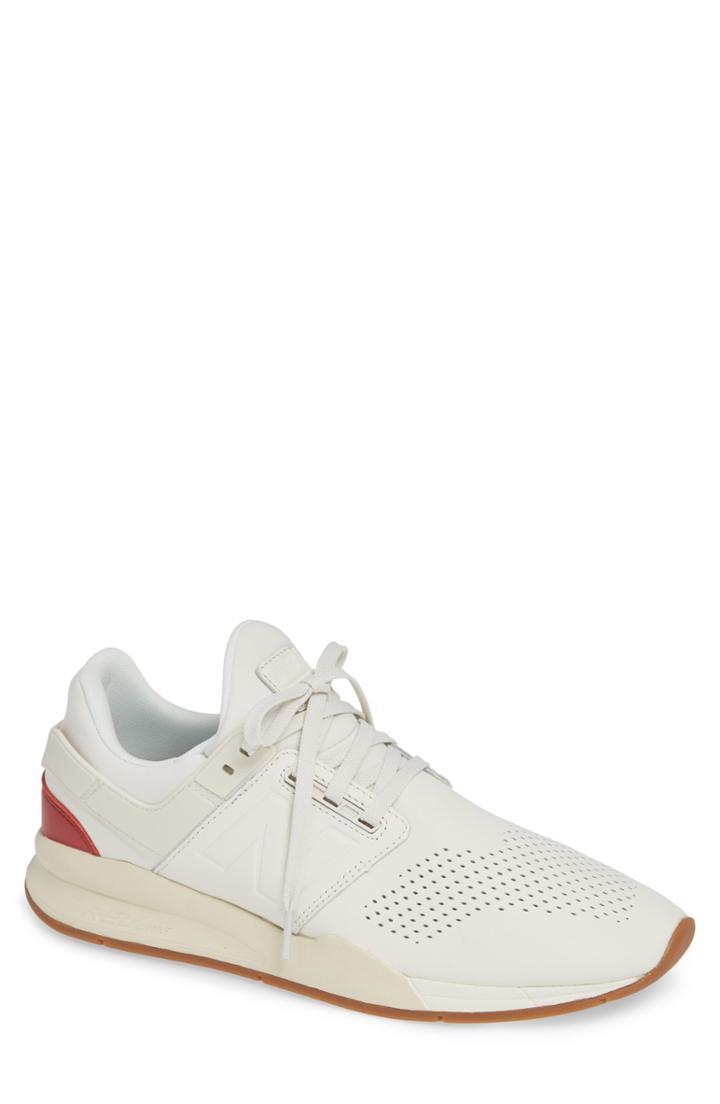 Men's New Balance 247v2 Sneaker .5 D - White