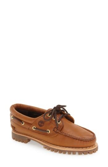 Women's Timberland 'noreen' Boat Shoe .5 M - Brown