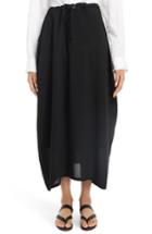 Women's Y's By Yohji Yamamoto O-both Side Dart Skirt